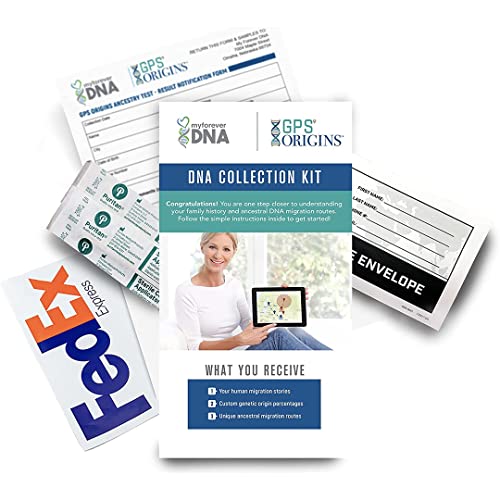My Forever DNA Ancestry DNA Test Kit Passport to The Past Track