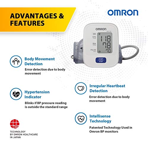 Omron HEM 7120 Fully Automatic Digital Blood Pressure Monitor (2232Cm