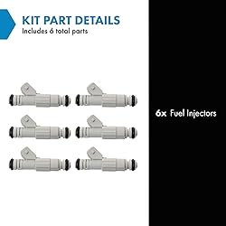 TRQ Fuel Injector Set Fits 96-05 Buick 04-05