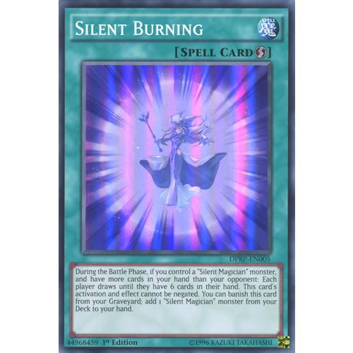 the silent rare cards Yu-Gi-Oh Ultra Rare CARD: SILENT PALADIN - DPRP-EN003 1st Edition main image 0
