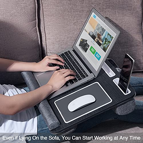 Istudyniture Lap Desk Home Office 17inch Laptop Desk with Cushion