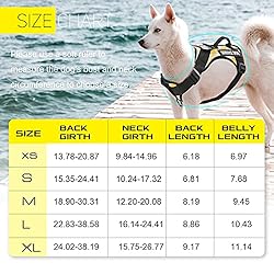 Demigreat Service Dog Harness, Reflective Dog Vest
