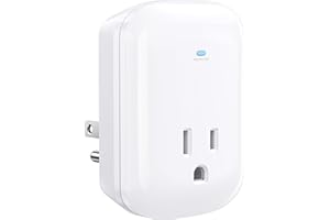 [ETL Listed] Cable Matters 1350 Joules Single Outlet Surge Protector for TV, PC, Xbox, PS5, Refrigerator, Treadmill, 15A/1875W, 500V Clamping Voltage Wall Surge Protector Outlet, White