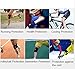 Breathable Non-Slip Knee Brace with Patella Stabilizer, EveShine Wraparound Knee Support Strap - Perfect for Hiking, Running, Training, Arthritis, Knee Injuries - for Women and Men, Fits Left Leg