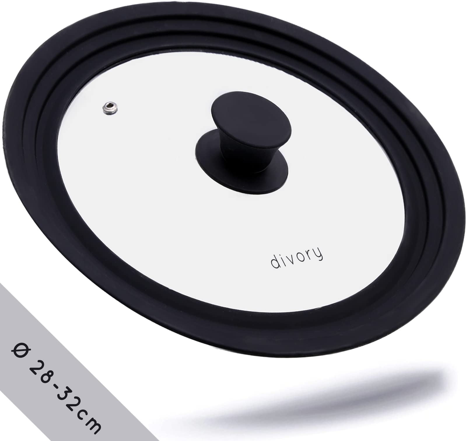 DIVORY-Tapas-universales-O28-30-y-32-Tapa-de-Cristal-con-Borde-de-Silicona-Escalonado-para-ollas-y-sartenes-valvula-de