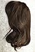 QandSweet Baby Girl's Long Hair Wig Child Curly Hair Wigs for Little Girl and Kids Take Photo Cosplay (Dark Brown, 44-48CM)
