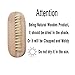 Aisilk Wooden Hand & Nail Brush Cleaner Two-Sided Natural Bristle SPA