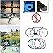 2Pcs Bike Solid Tires Cycling Fixed Gear 700C 23 BMX Tire MTB Road Bike ycle Tire Free Inflatable Tubeless Tyre Rubber Wearresisting Nonslip Grip (Black) 622X14 Solid Bike Tire
