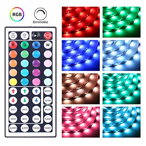 LE LED Strip Lights, 32.8ft RGB 5050 LED Strips with Remote Controller, Color Changing Tape Light wi - //medicalbooks.filipinodoctors.org