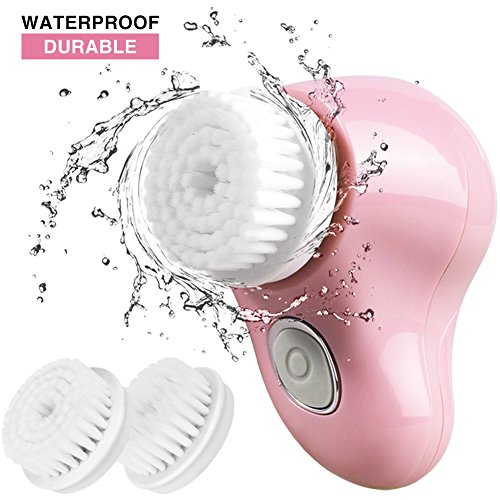 Sonic facial cleansing brush waterproof deep cleaning p…