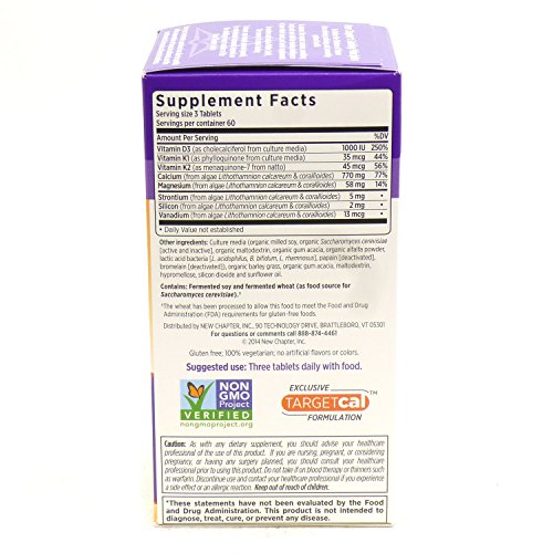 image for Bundle – 2 Items : Bone Strength Take Care By New Chapter- 180 Slim 
