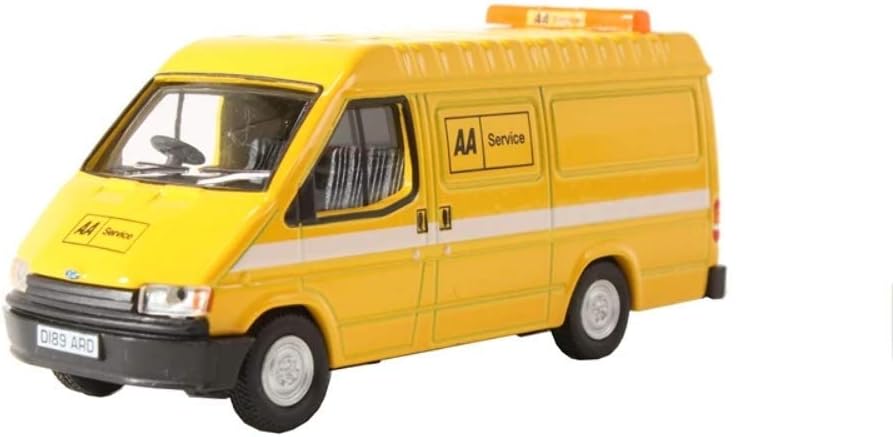 Oxford Diecast 1:76 Ford Transit Mk3 AA Collectable model 76FT3004, Yellow
