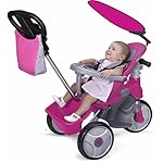 FEBER - Triciclo Baby Trike Easy Evolution, Color Rosa (Famosa 800009561)