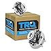 TRQ 2 Piece Front Wheel Bearing & Hub Assembly Set Compatible with 2003-2005 Dodge Ram 2500 Ram 3500