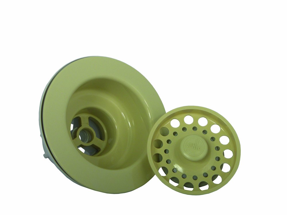 Opella 90066.20 Kitchen Sink Basket Strainer, Almond Amazon.co.uk DIY