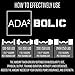 Steel Supplements ADA2Bolic Workout Recovery Aid Powder Restores Muscle Glycogen 3.75lbs (Cotton Candy)