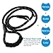 UEETEK Dog Slip Leash Reflective Durable Training Rope Sponge Handle Control P-Leash for Running Walking Hiking