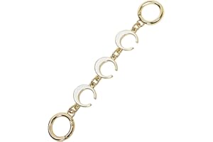 FKKWUOT Purse Extender Purse Strap Extender for Coach Bag,Chain Replacement Accessories for Crossbody and Various Styles Bags