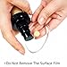 Sunmore 2 Pack Clear Silicone Makeup Sponge,Silicone Sponge Applicator Blender for all Liquid Foundation or Cream Leafe