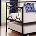 DHP Universal Metal Trundle Frame with Locks, Fits Most Twin Size Daybeds, Black
