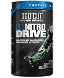 360NitroDrive Caffeine Free Stimulant Free Nitric Oxide Pump Enhancer with HydroMax, Nitrosigine, Agmatine Sulfate, and Citrulline Malate, Great Tasting Candy Tarts