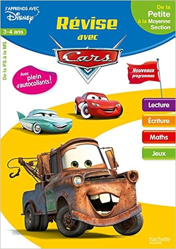 Amazon Com Revise Avec Cars De La Ps A La Ms Disney Par Matiere 9782013950176 Baux Sylvie Books
