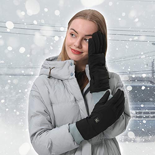 Heated Gloves for Men Women, Winter Raynauds Disease Waterproof & Windproof Work Gloves, Motorcycle Hunting Fishing Riding (XXL/XXXL)