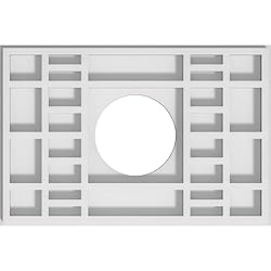 Ekena Millwork CMP10X6BX-03000 Beaux Architectural
