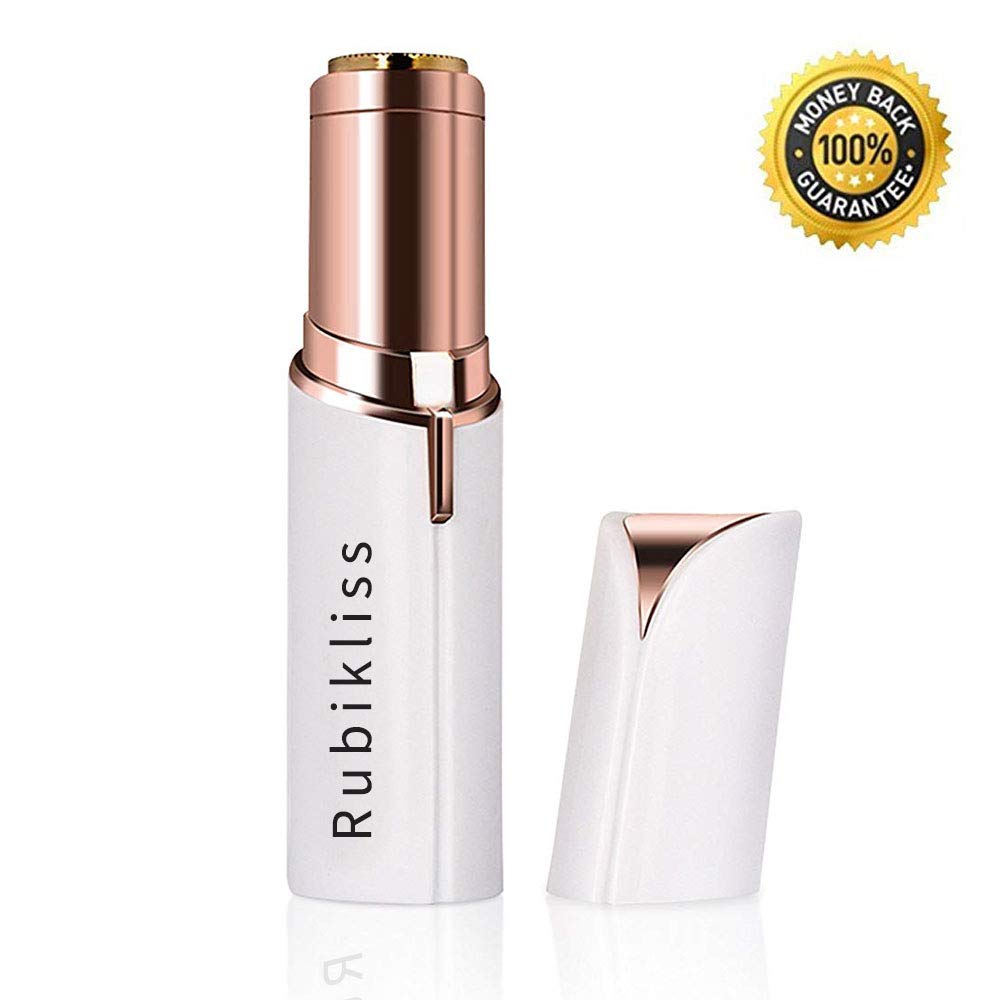 Facial Hair Remover for Women, Painless Shaver Device Perfect For Removal Mini Portable Hair Remover for upper lip,cheeks, chin hair - Easy To Clean