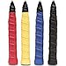 Vigo Sports Non-Slip Racket Grip Tape – Anti Slip Overgrip Tape for Tennis, Badminton & Squash Rackets – Premium Grips Replacement for Your Raquet! (Black)