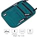 ZOPPEN Rfid Travel Passport Wallet Neck Holder Ultra Slim Stash Money Pouch, Aqua Green