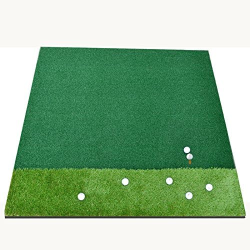 DYF Artificial Lawn Golf Gift Indoor Push Practice Device Orbit Mat,1.5*2