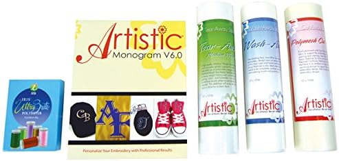 Janome Thread and Stabilizer Embroidery Kit