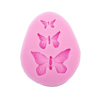 Generic Butterfly Pattern Silicone Clay Chocolate Soap Lace Mold