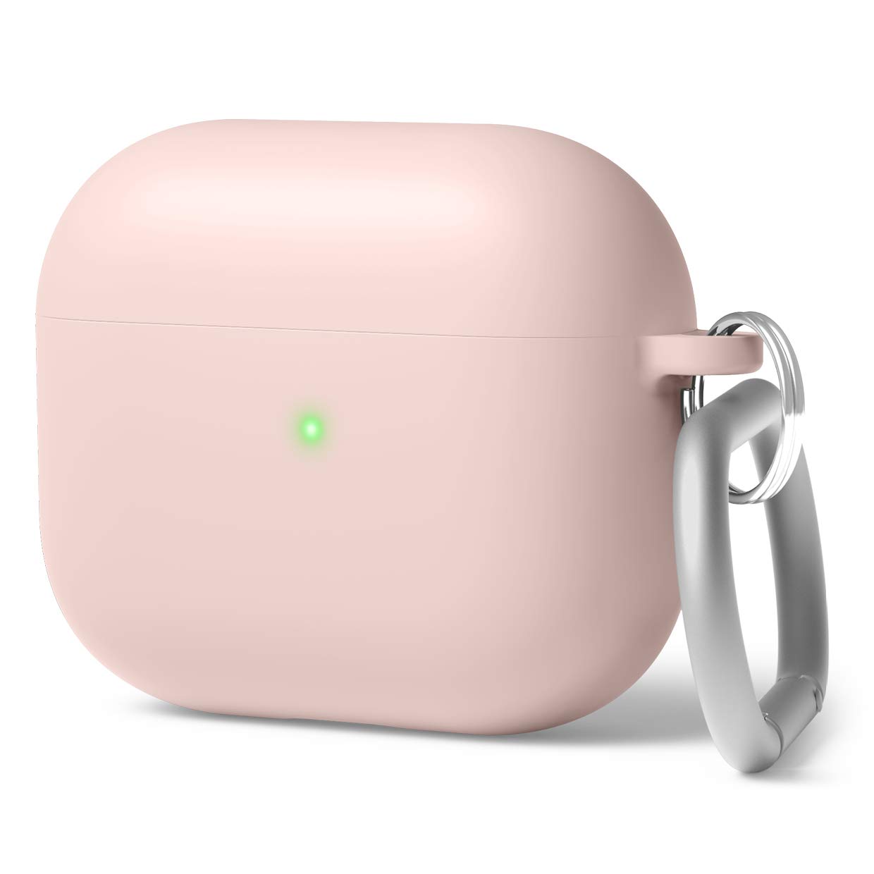 elago Liquid Hybrid Case with Keychain Compatible with AirPods 3 Case Cover - Triple Layer Structure Protection (Lovely Pink)