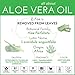 Artnaturals Organic Aloe Vera Gel Juice (2 Pack x 12Oz/355ml) for Face, Hair and Body - 100% Pure Cold Pressed - for Sun Burn, Eczema, Bug or Insect Bites, Dry Damaged Aging skin, Razor Bumps & Acne