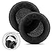 BRAINWAVZ XL Large Replacement Memory Foam Earpads - Suitable for Many Other Large Over The Ear Headphones - Sennheiser, AKG, HifiMan, ATH, Philips, Fostex, Sony (Black Pleather) primary