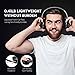 Mpow Thor Bluetooth Headphones On Ear, 40mm Driver Wireless Headset Foldable with Mic, Wired and Wireless Headphones for Cell Phone/TV/PC