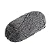 Knit Picks Wool of The Andes Yarn Pack - 10 Skeins of Gray 100% Wool Worsted Weight Yarn (Cobblestone Heather)