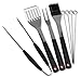 Culina Grilling/BBQ Tool Set. 8-pc. Stainless Steel. Soft Touch Handle primary