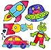 ALEX Toys Artist Studio Window Sticker Art - Zoom