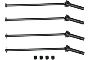 POLANTA Drive Shaft Set,Steel Driveshaft Front&Rear for Arrma 1/8 Kraton 6S Outcast 6S Notorious 6S BLX Upgrade Parts