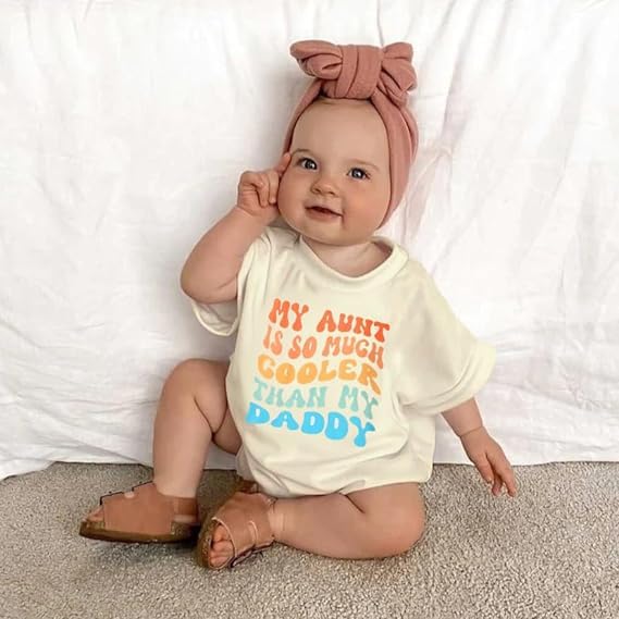 CHAUKAREAUL Baby Girl Bubble Romper 4th of July Baby Girl Outfit Short Sleeve Crewneck Popsicle Bodysuit Summer Clothes