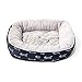 Animals Favorite Dog Bed. Comfortable Round Pet Bed, 22x22-inches