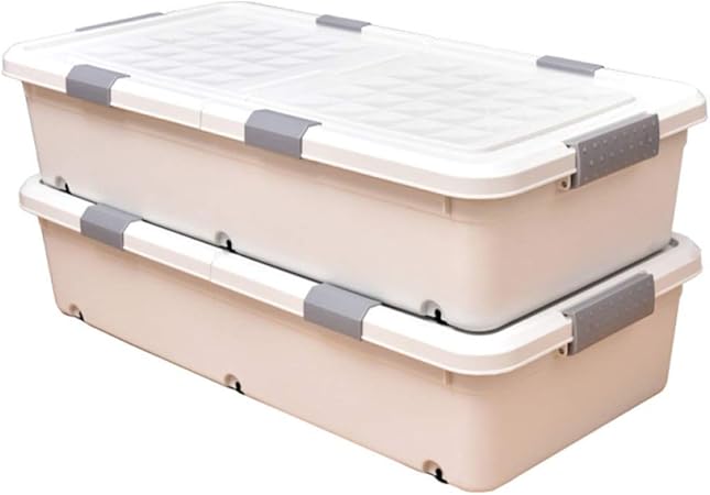 Caja almacenamiento bajo cama | Los mejores ejemplares de cajas.