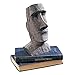 Design Toscano Easter Island Ahu Akivi Moai Monolith Garden Statue, Desktop, 9 Inch, Cast Stone Resin, Grey Stone