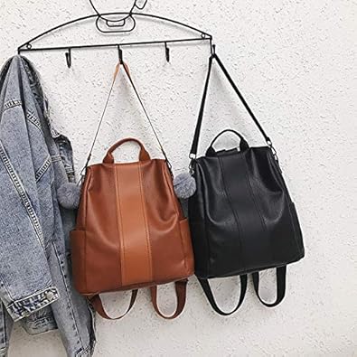 Amazon Bq1 リュック 手提げ ショルダーの3way バッグ レディース 軽量 ブラック Four Ring Eye レディース