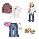 American Girl Julie Classic Meet Outfit with Shoes for 18