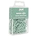 JAM Paper Colored Standard Paper Clips - Small - Teal - 100/pack