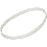 New Replacement Geared Belt, 94 Teeth Mini Lathe Belt, Transparent Timing Drive Belt, for 8x14 Mini lathes(1.5M x 94 Teeth)